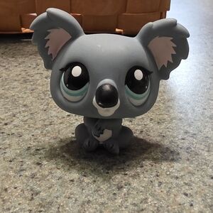 Littlest Pet Shop Gray Koala Figure